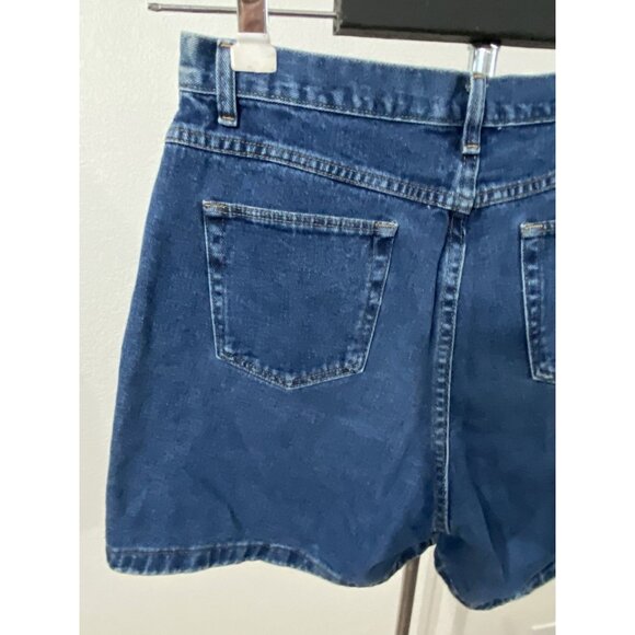 Wrangler Womens Size 13 Shorts 34X6” 100% Cotton Relaxed Blue Denim - Picture 9 of 10